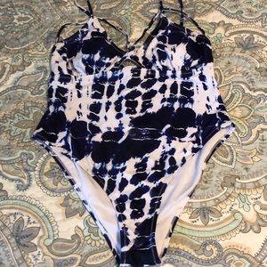 One piece bathing suit